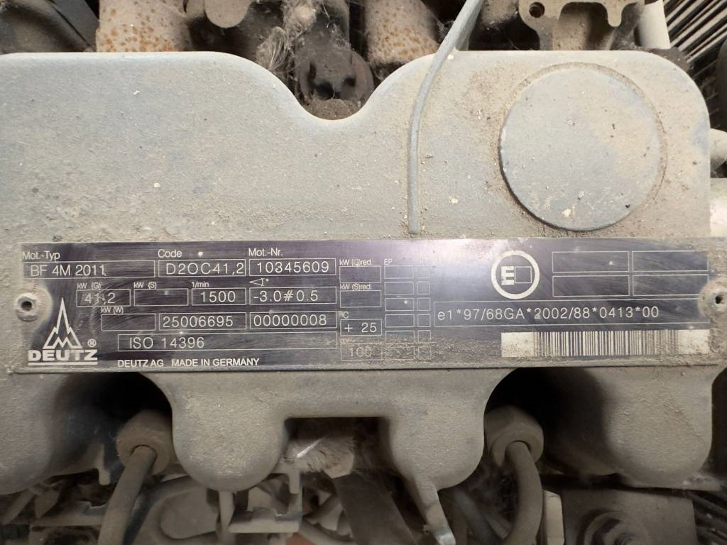 Deutz BF4M2011 ENGINE - Engine for Construction machinery: picture 2 Deutz BF4M2011 ENGINE - Engine for Construction machinery: picture 2