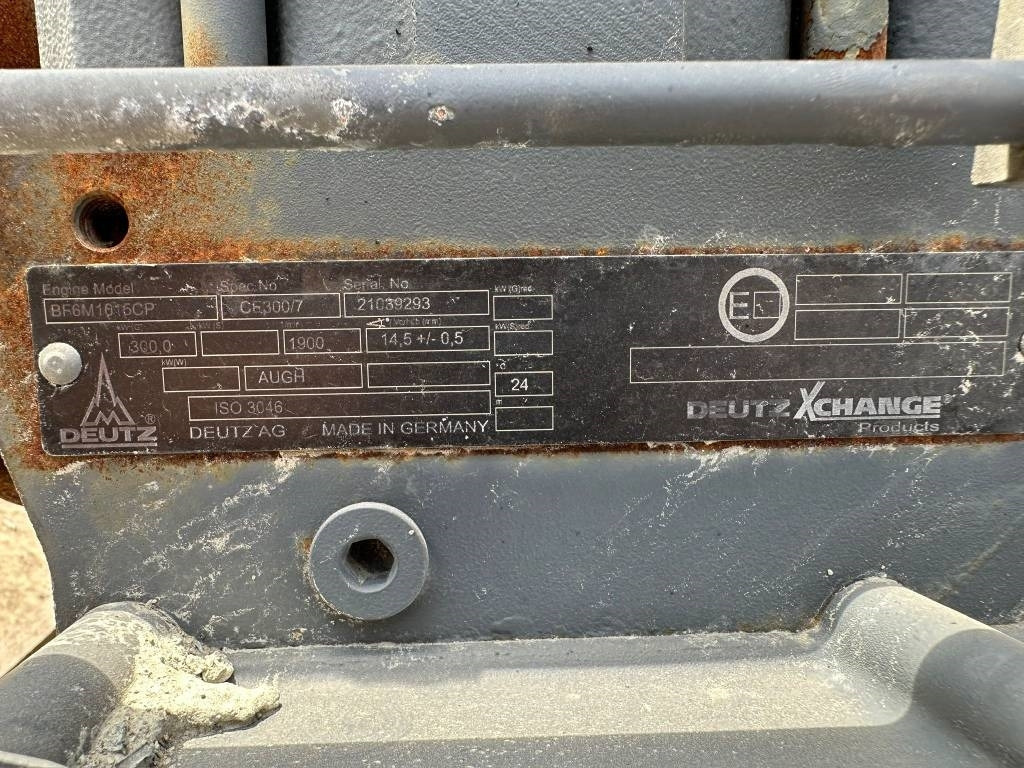 Deutz BF6M1015CP ENGINE - Engine for Construction machinery: picture 5 Deutz BF6M1015CP ENGINE - Engine for Construction machinery: picture 5