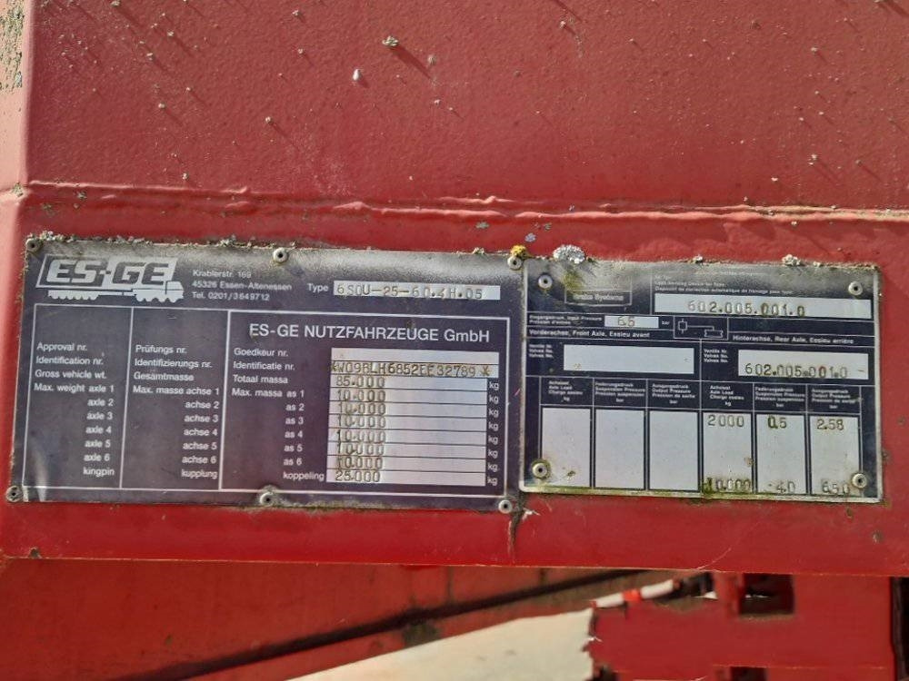 Low loader semi-trailer Es-ge 6S0U: picture 10