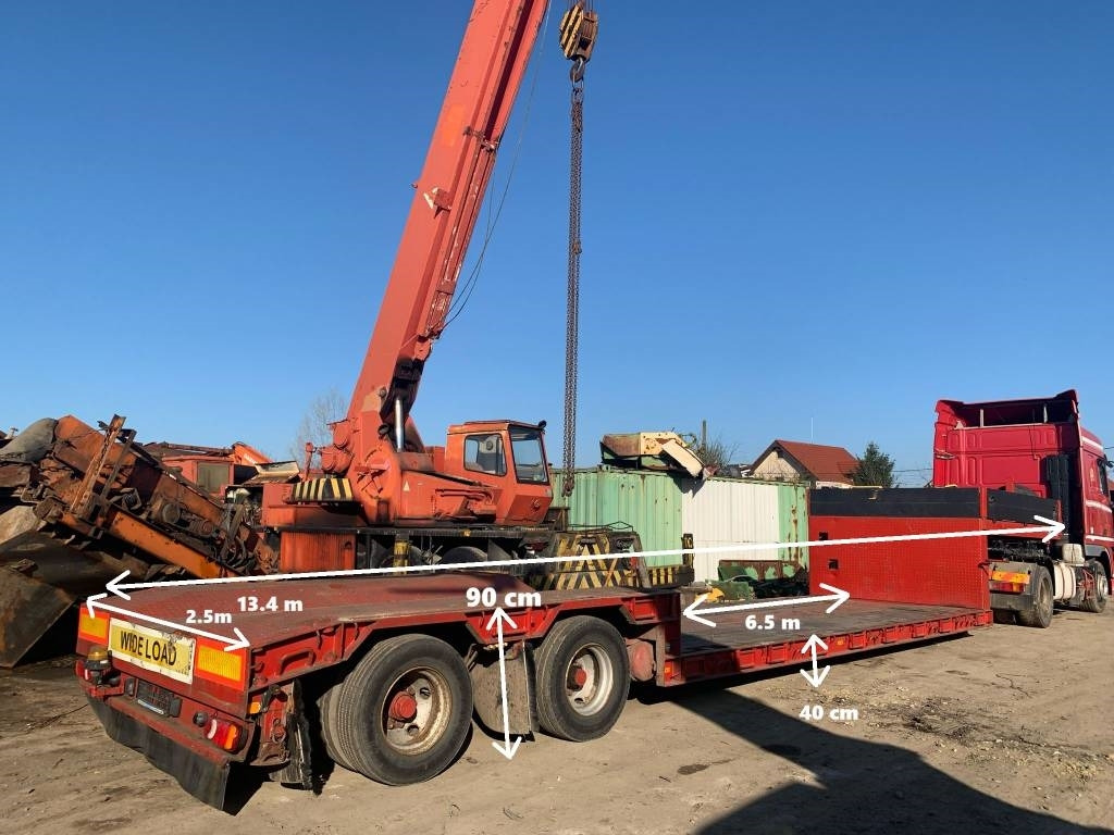Goldhofer 2 - Low loader semi-trailer: picture 1 Goldhofer 2 - Low loader semi-trailer: picture 1