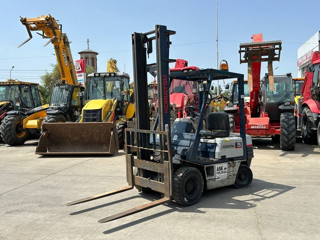 Komatsu FG 15 HT-15 - Forklift: picture 1 Komatsu FG 15 HT-15 - Forklift: picture 1