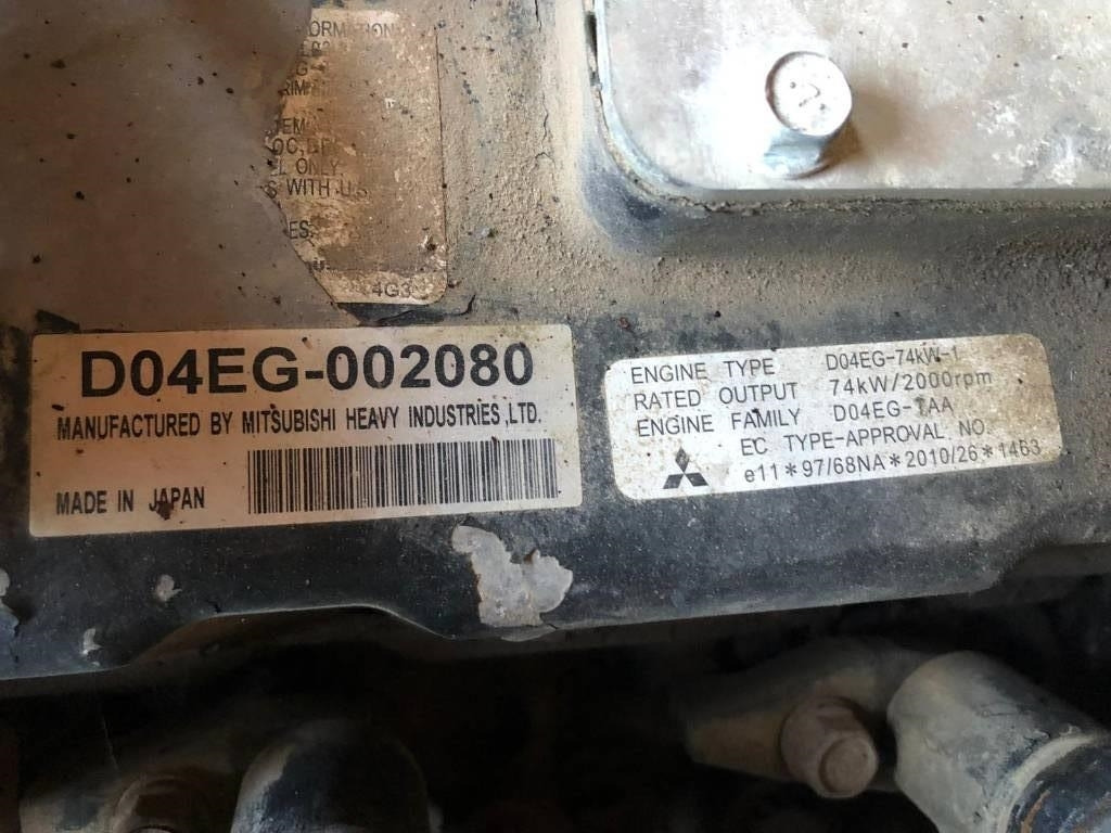 Mitsubishi D04EG-TAA ENGINE - Engine for Construction machinery: picture 3 Mitsubishi D04EG-TAA ENGINE - Engine for Construction machinery: picture 3