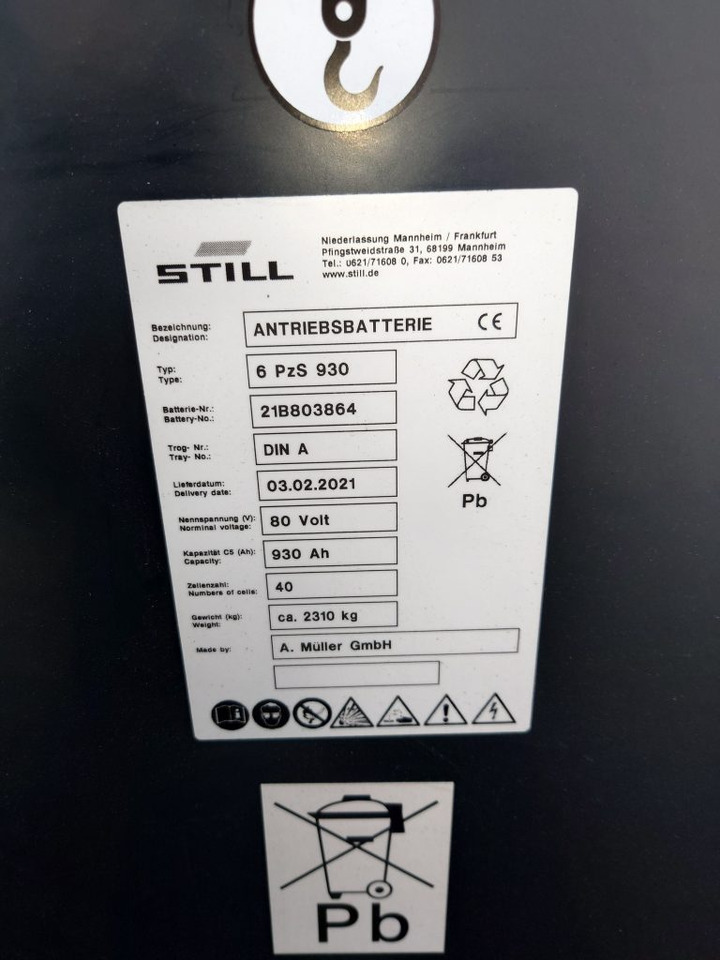 Still RX60-50 - Electric forklift: picture 5 Still RX60-50 - Electric forklift: picture 5