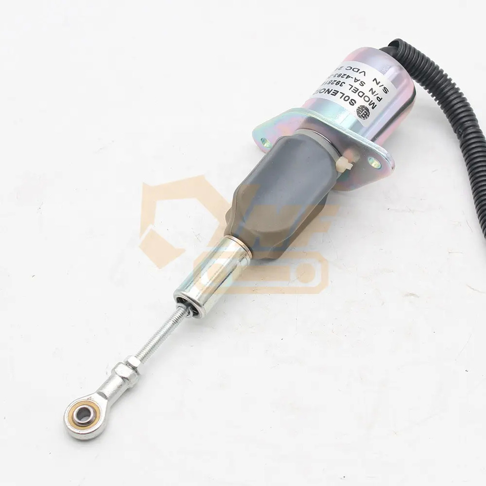 New Electrical system 3928161 24V Diesel Solenoid R210LC-7 Excavator Stop Solenoid Valve 3928161 For HYUNDAI Excavator: picture 6
