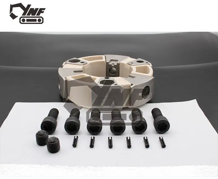 New Clutch and parts Excavator Accessories Hydraulic Pump Coupling Connecting Rubber Coupling Assembly: picture 7