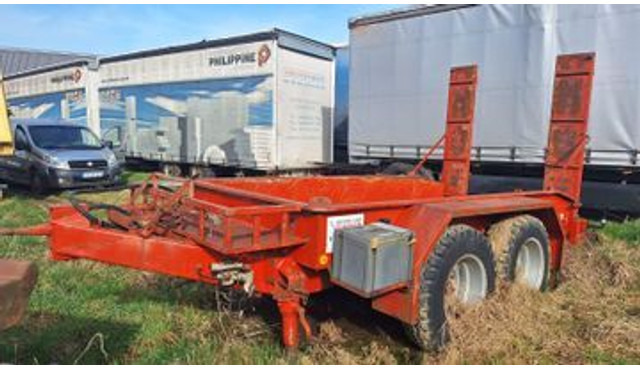 Langendorf 2-Achser Tieflader mit Rampen - Low loader trailer: picture 4 Langendorf 2-Achser Tieflader mit Rampen - Low loader trailer: picture 4