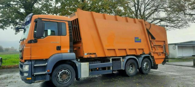 MAN 26.320 Müllwagen Faun Variopress - Garbage truck: picture 3 MAN 26.320 Müllwagen Faun Variopress - Garbage truck: picture 3