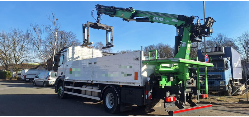 Mercedes-Benz 1835 Antos 4x2 Klima 1-Hand - Dropside/ Flatbed truck, Crane truck: picture 5 Mercedes-Benz 1835 Antos 4x2 Klima 1-Hand - Dropside/ Flatbed truck, Crane truck: picture 5
