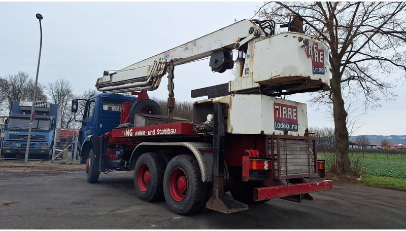 Mercedes-Benz 2629 AK Motorwagen mit Kran Dachdeckerkran6x6 - Dropside/ Flatbed truck, Crane truck: picture 5 Mercedes-Benz 2629 AK Motorwagen mit Kran Dachdeckerkran6x6 - Dropside/ Flatbed truck, Crane truck: picture 5