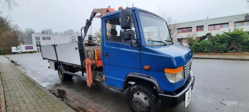 Mercedes-Benz 814 Pritsche mit Kran+Greifer - Dropside/ Flatbed truck, Crane truck: picture 4 Mercedes-Benz 814 Pritsche mit Kran+Greifer - Dropside/ Flatbed truck, Crane truck: picture 4