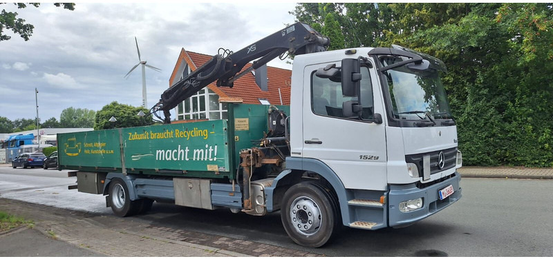 Mercedes-Benz Atego 1529 - Dropside/ Flatbed truck, Crane truck: picture 1 Mercedes-Benz Atego 1529 - Dropside/ Flatbed truck, Crane truck: picture 1