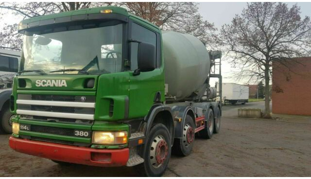 Scania 124-380PS 8x4 9-Qubik Stetter Euro:4 ZF-Schalte - Concrete mixer truck: picture 2 Scania 124-380PS 8x4 9-Qubik Stetter Euro:4 ZF-Schalte - Concrete mixer truck: picture 2
