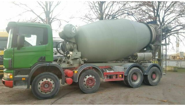 Scania 124-380PS 8x4 9-Qubik Stetter Euro:4 ZF-Schalte - Concrete mixer truck: picture 3 Scania 124-380PS 8x4 9-Qubik Stetter Euro:4 ZF-Schalte - Concrete mixer truck: picture 3