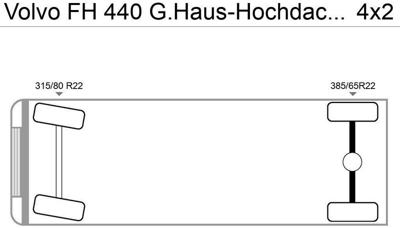 Tractor unit Volvo FH 400 G.Haus-Hochdach Euro:5 German Truck: picture 7