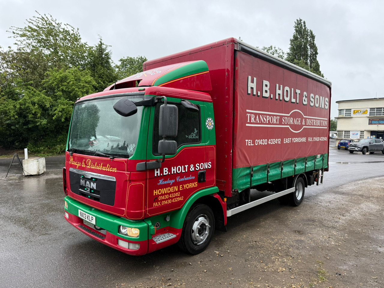 2013 MAN TGL Curtainside Truck - Curtainsider truck: picture 4 2013 MAN TGL Curtainside Truck - Curtainsider truck: picture 4
