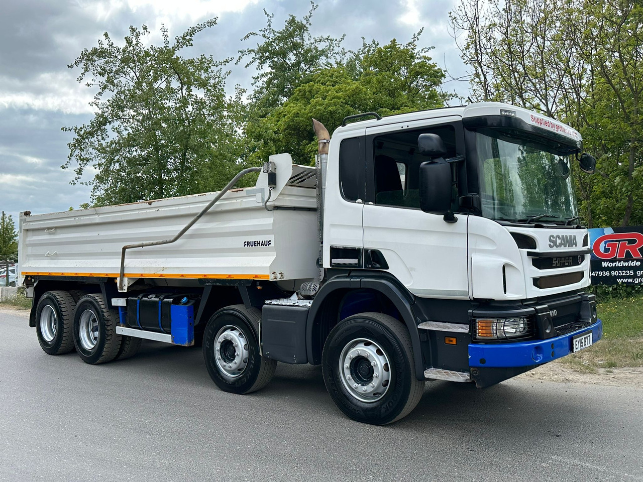 Tipper 2015 Scania P410 Tipper Truck: picture 8