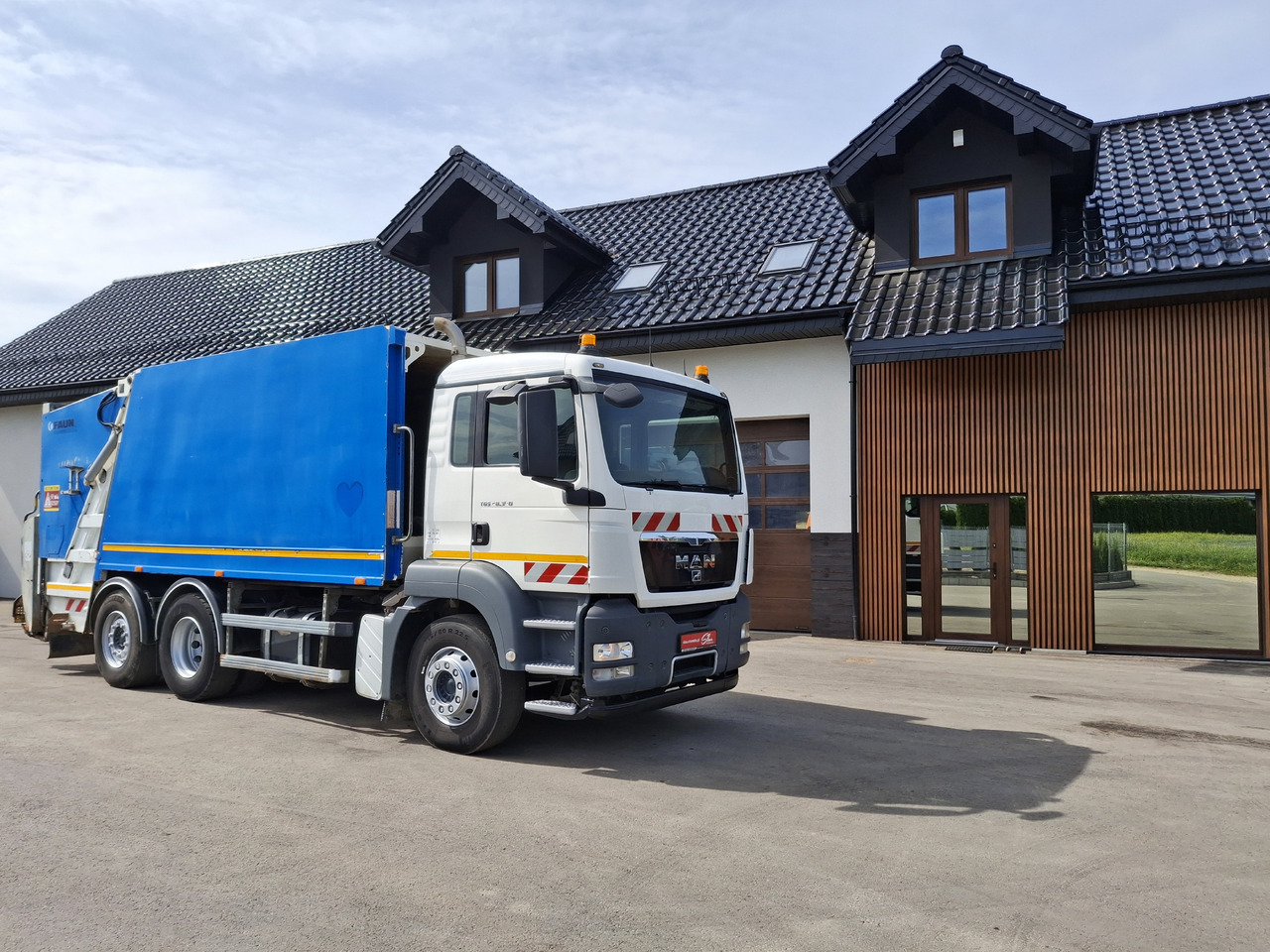 MAN MAN TGS 28.360 Śmieciarka Müllwagen Garbage Truck FAUN 3 Osie - Garbage truck: picture 1 MAN MAN TGS 28.360 Śmieciarka Müllwagen Garbage Truck FAUN 3 Osie - Garbage truck: picture 1