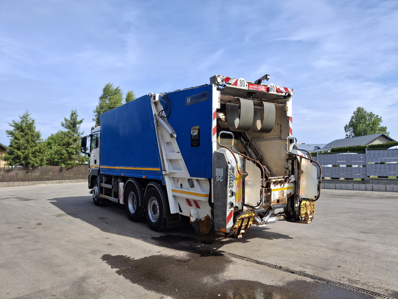 MAN MAN TGS 28.360 Śmieciarka Müllwagen Garbage Truck FAUN 3 Osie - Garbage truck: picture 3 MAN MAN TGS 28.360 Śmieciarka Müllwagen Garbage Truck FAUN 3 Osie - Garbage truck: picture 3