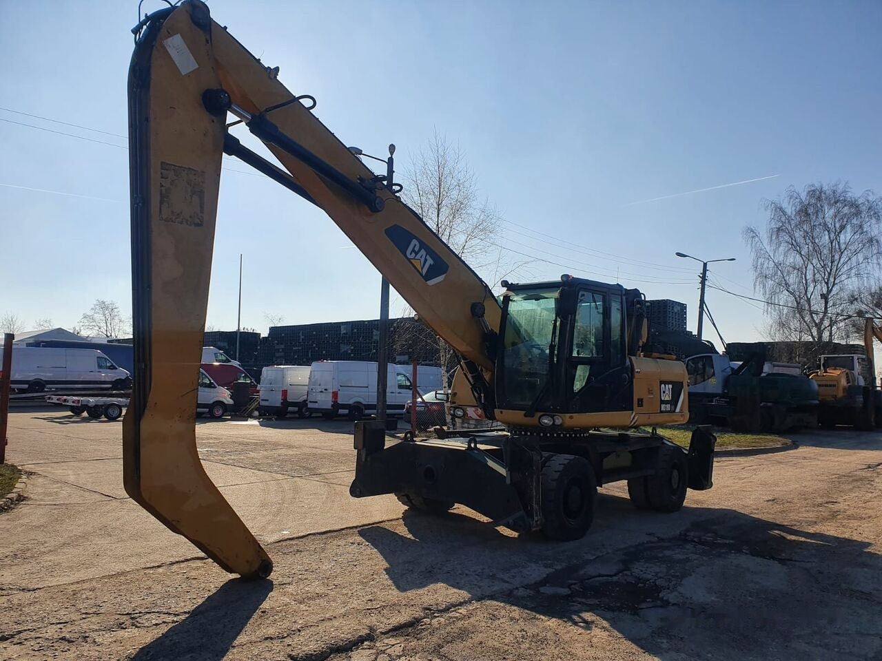 Caterpillar 318 D MH - Waste/ Industry handler: picture 3 Caterpillar 318 D MH - Waste/ Industry handler: picture 3