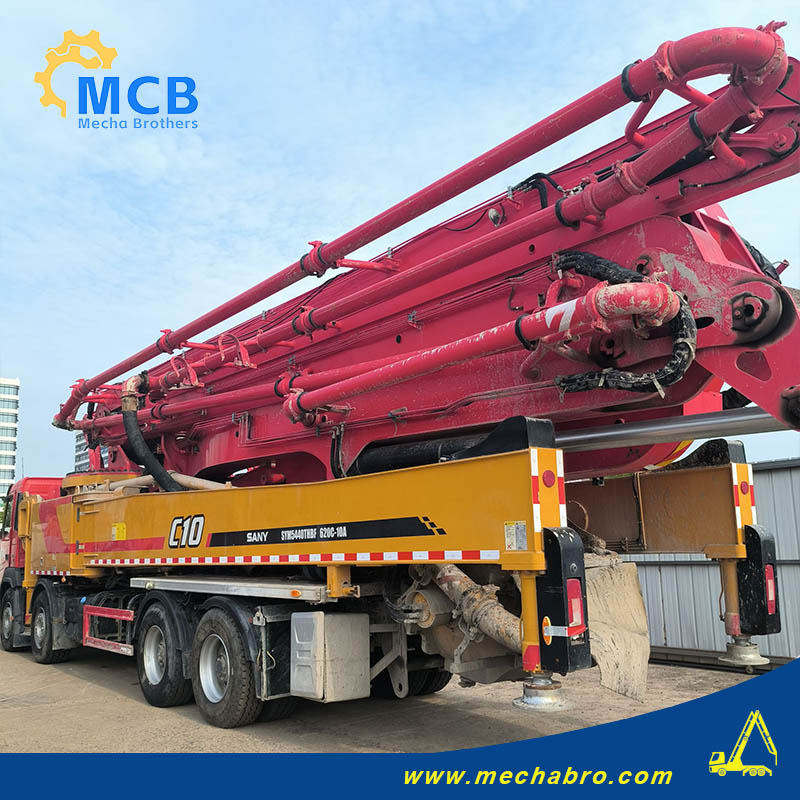 SANY SYM5440THBF - Concrete pump truck: picture 4 SANY SYM5440THBF - Concrete pump truck: picture 4
