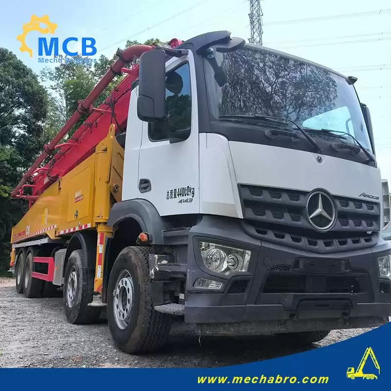 SANY SYM5449THBE - Concrete pump truck: picture 3 SANY SYM5449THBE - Concrete pump truck: picture 3