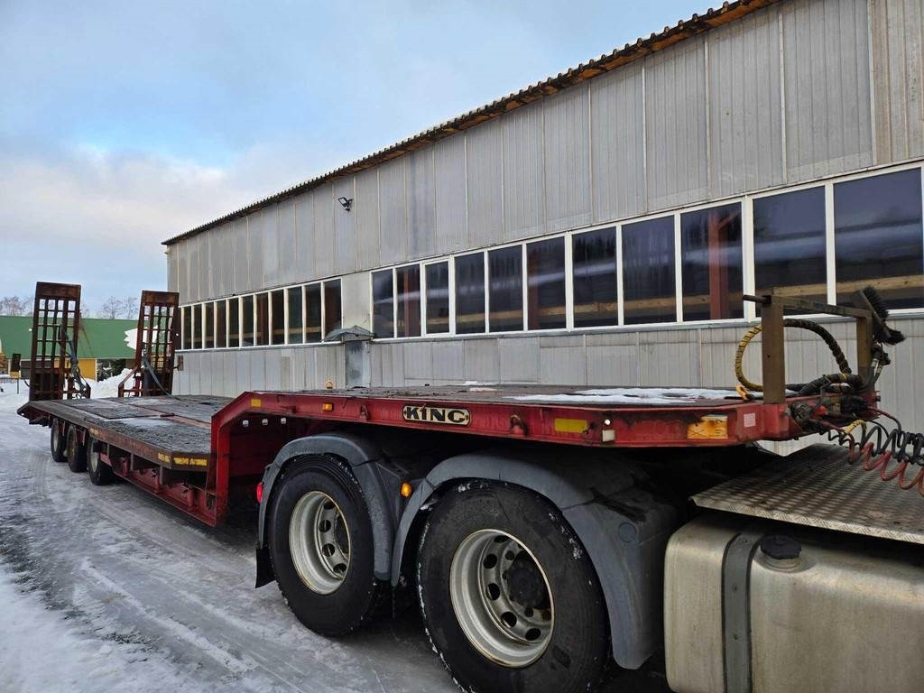 King GTS 44 - Low loader semi-trailer: picture 1 King GTS 44 - Low loader semi-trailer: picture 1