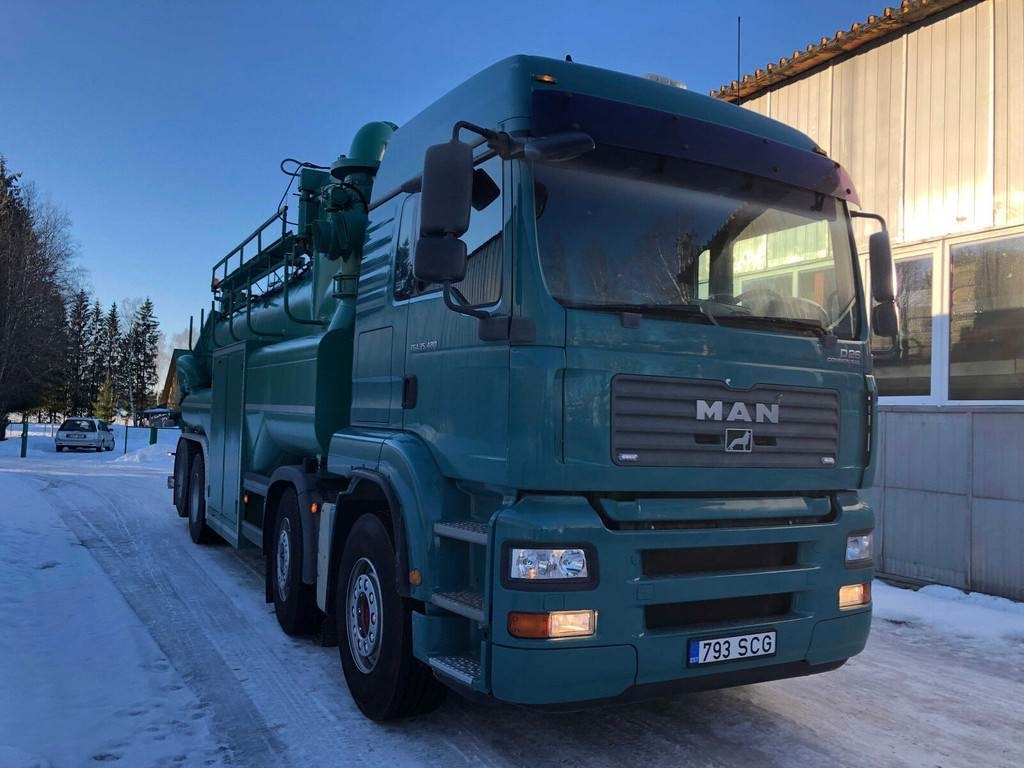 MAN TGA 35.480 8X2-4 BL DRY VACUUM 353kW - Vacuum truck: picture 4 MAN TGA 35.480 8X2-4 BL DRY VACUUM 353kW - Vacuum truck: picture 4