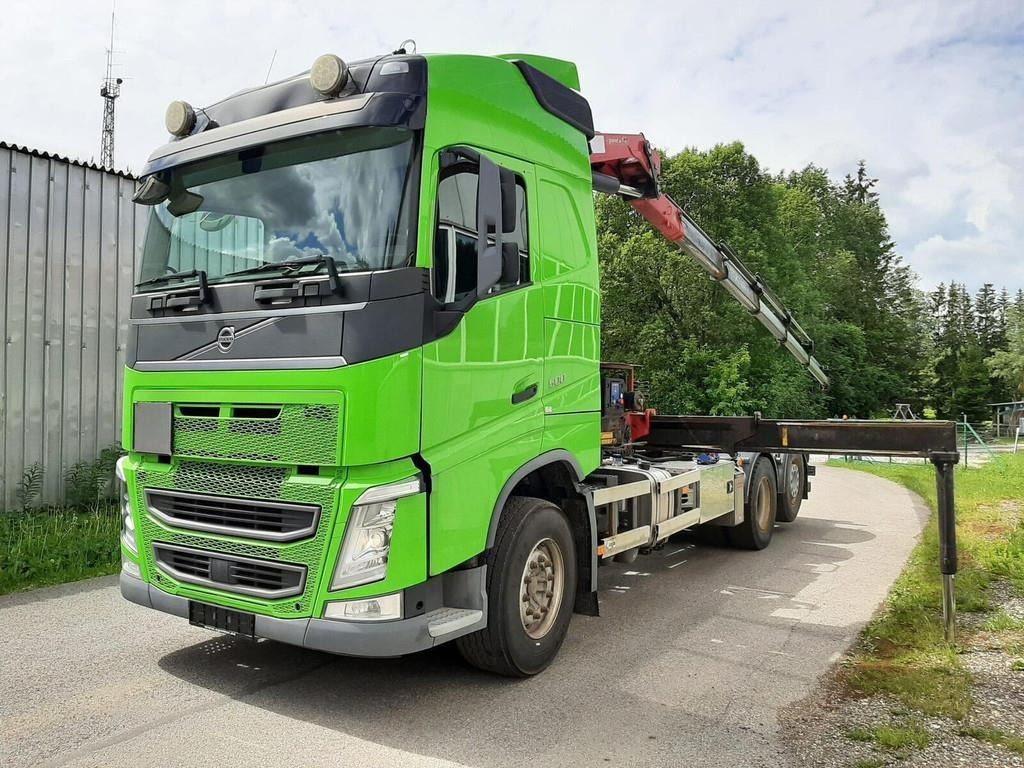 Volvo FH500 6X2 PALIFT + HMF 2120 K5 - Hook lift truck: picture 1 Volvo FH500 6X2 PALIFT + HMF 2120 K5 - Hook lift truck: picture 1