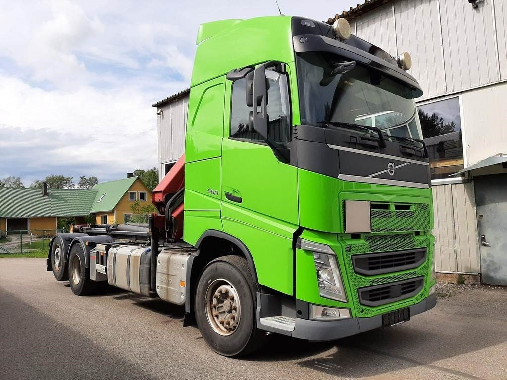 Volvo FH500 6X2 PALIFT + HMF 2120 K5 - Hook lift truck: picture 4 Volvo FH500 6X2 PALIFT + HMF 2120 K5 - Hook lift truck: picture 4