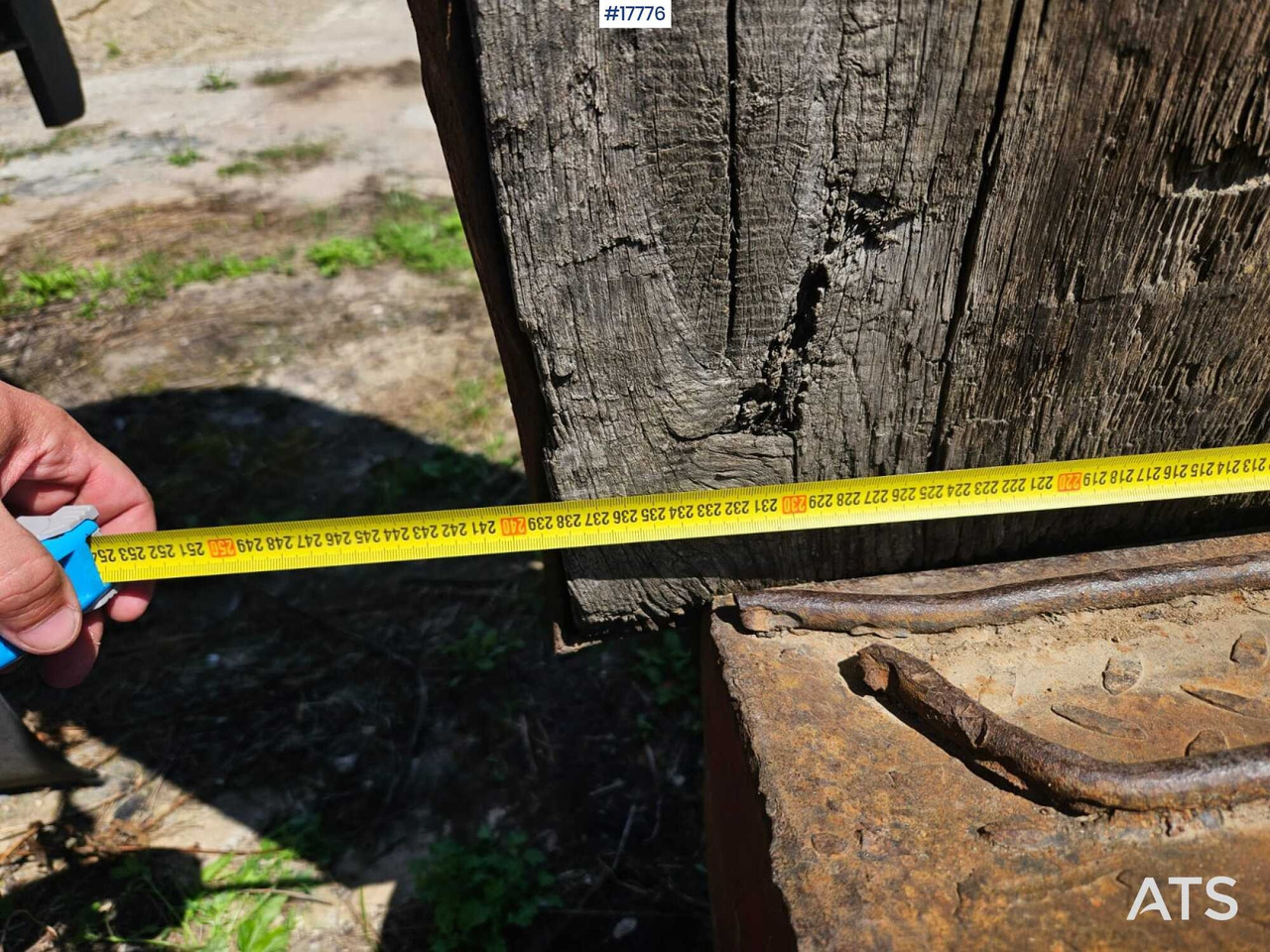 Low loader semi-trailer 1992 Nooteboom OSD: picture 17