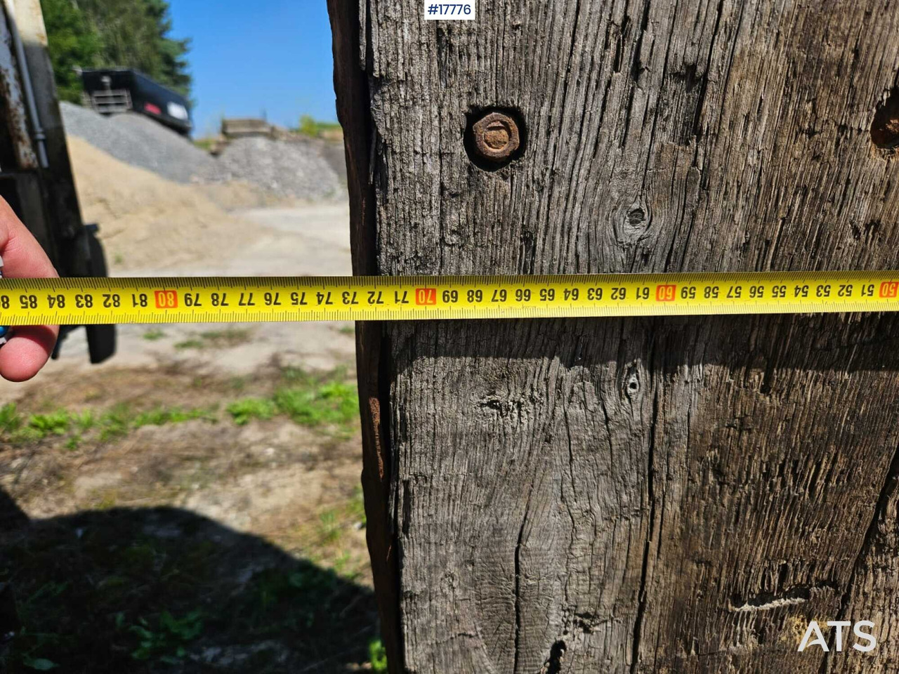 Low loader semi-trailer 1992 Nooteboom OSD: picture 15