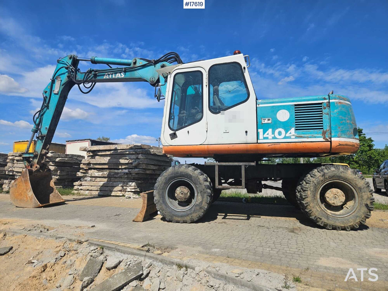 1997 Atlas 1404 - Wheel excavator: picture 1 1997 Atlas 1404 - Wheel excavator: picture 1
