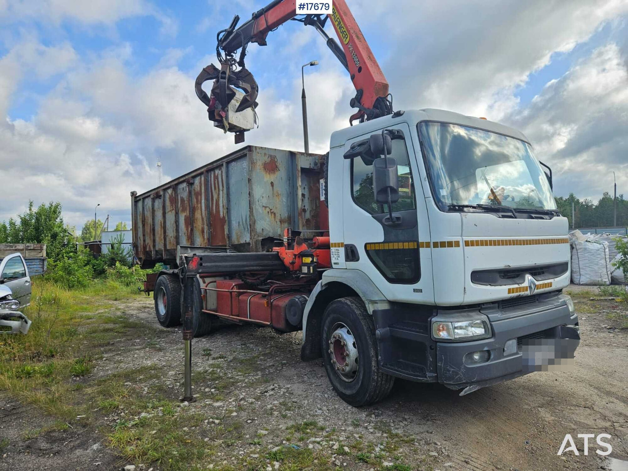 1997 Renault Premium 340 - Hook lift truck, Crane truck: picture 5 1997 Renault Premium 340 - Hook lift truck, Crane truck: picture 5