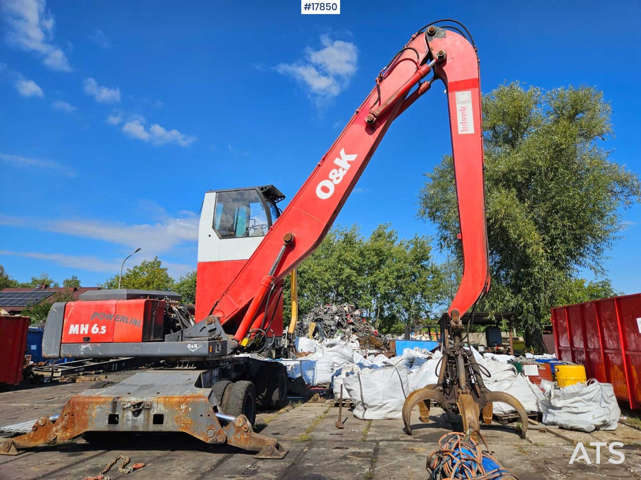 2002 O&K MH - Waste/ Industry handler: picture 1 2002 O&K MH - Waste/ Industry handler: picture 1