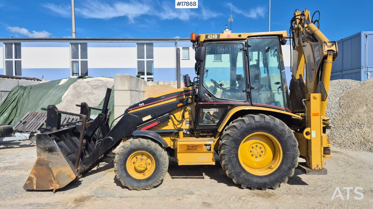 Backhoe loader 2003 CAT 424D: picture 9