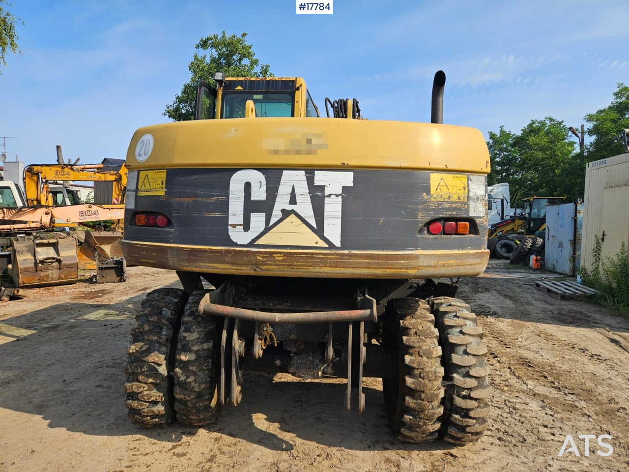 Wheel excavator 2004 CAT M316C: picture 6