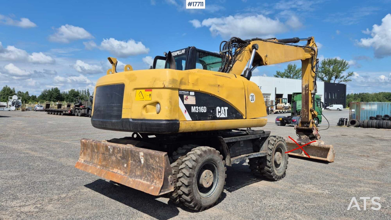 Wheel excavator 2008 CAT M316D: picture 11