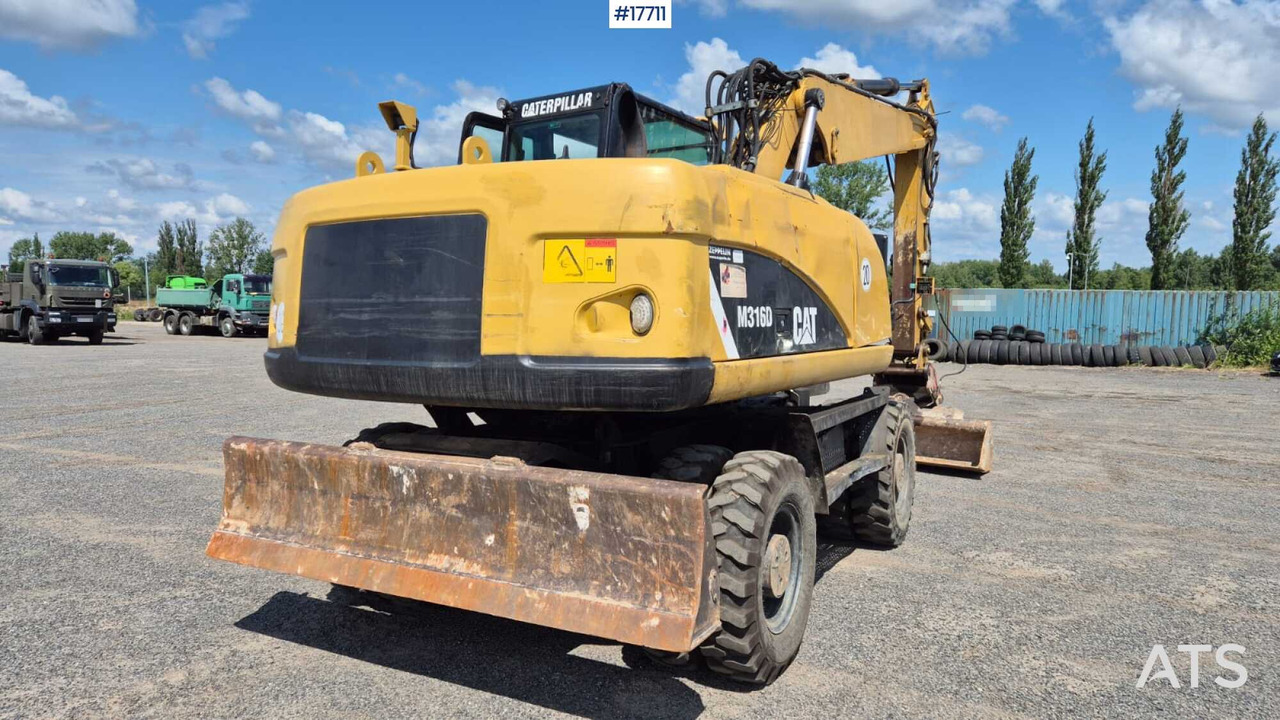 Wheel excavator 2008 CAT M316D: picture 12