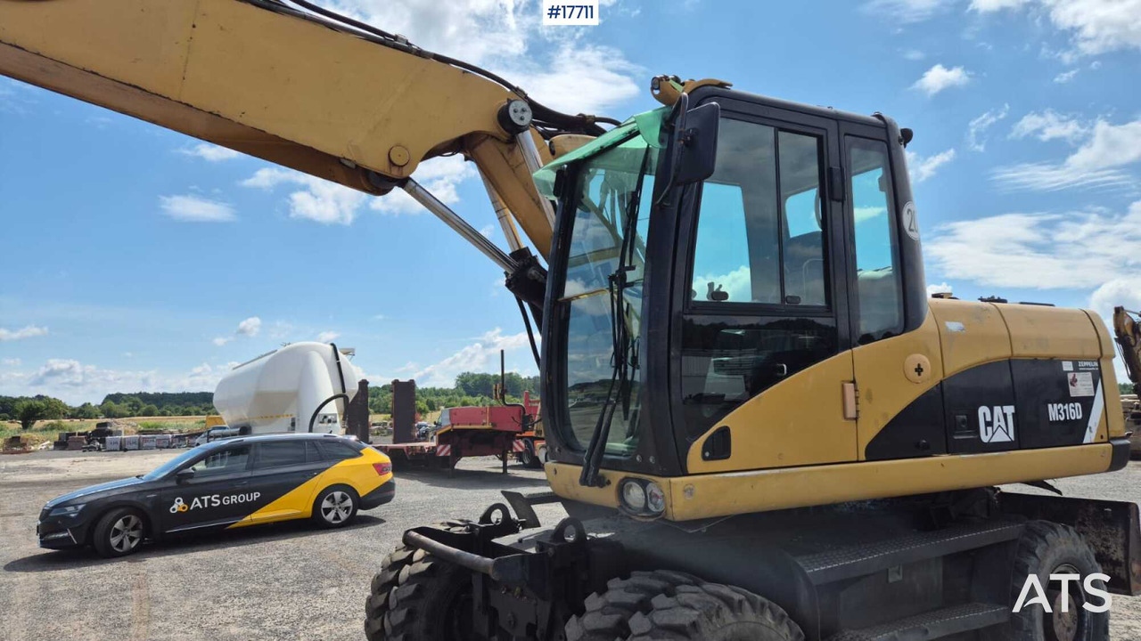 Wheel excavator 2008 CAT M316D: picture 16