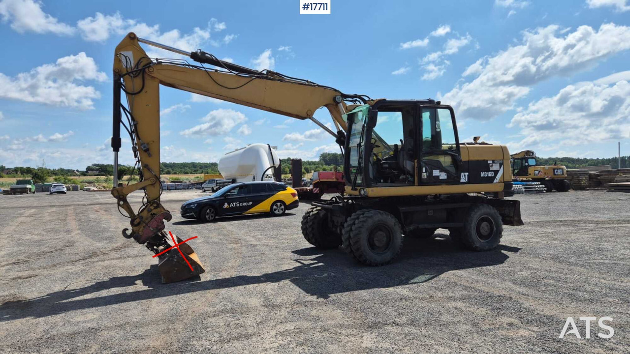 Wheel excavator 2008 CAT M316D: picture 6