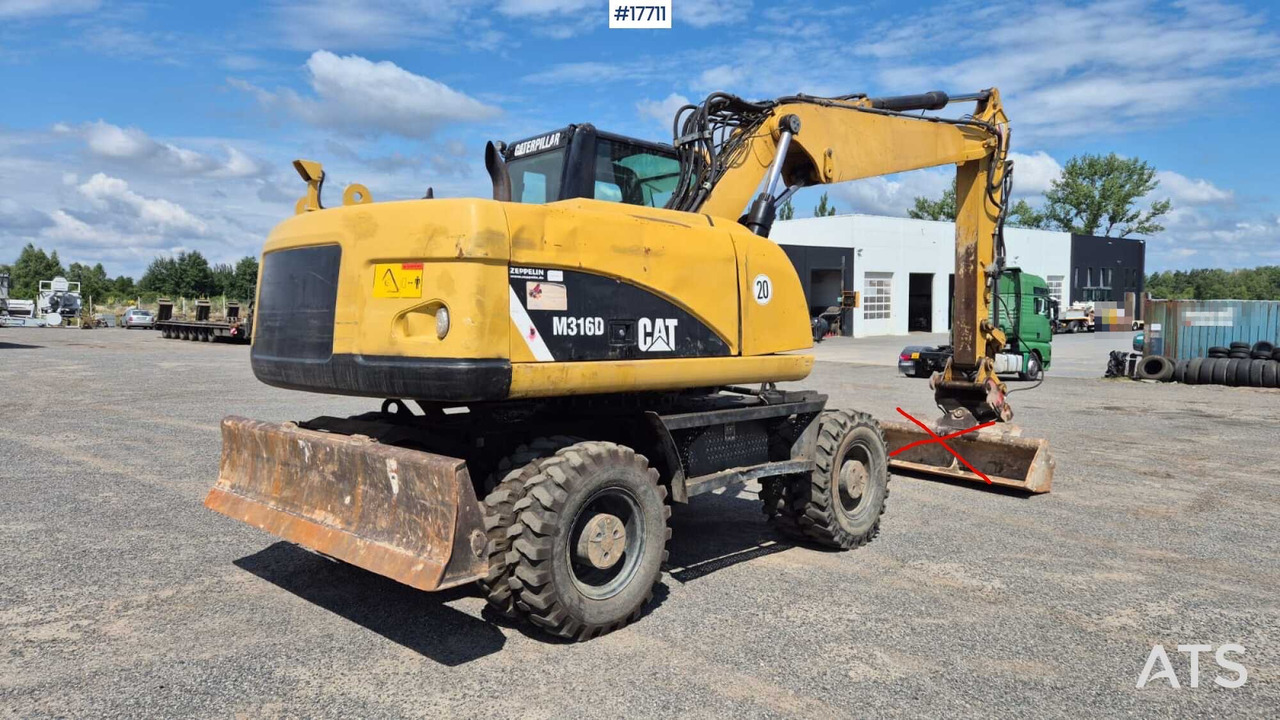 Wheel excavator 2008 CAT M316D: picture 10