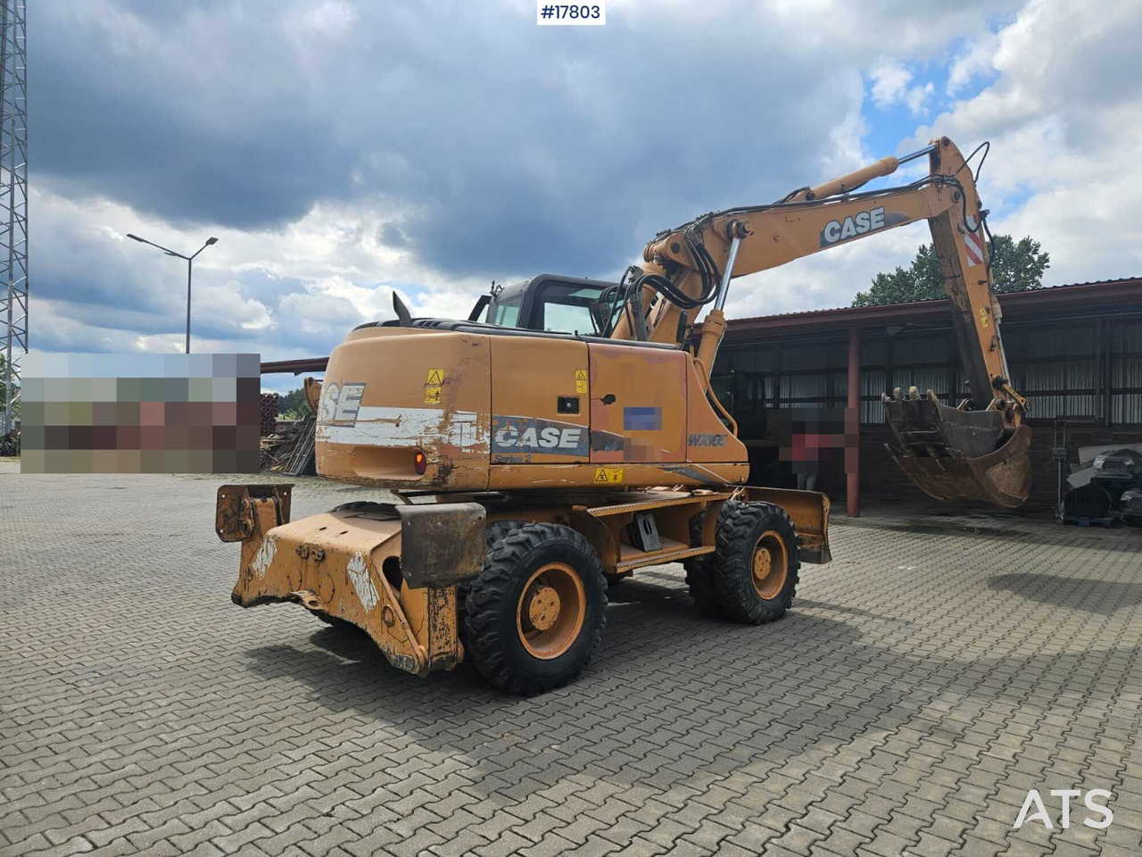 2008 Case  WX 165 - Wheel excavator: picture 3 2008 Case  WX 165 - Wheel excavator: picture 3