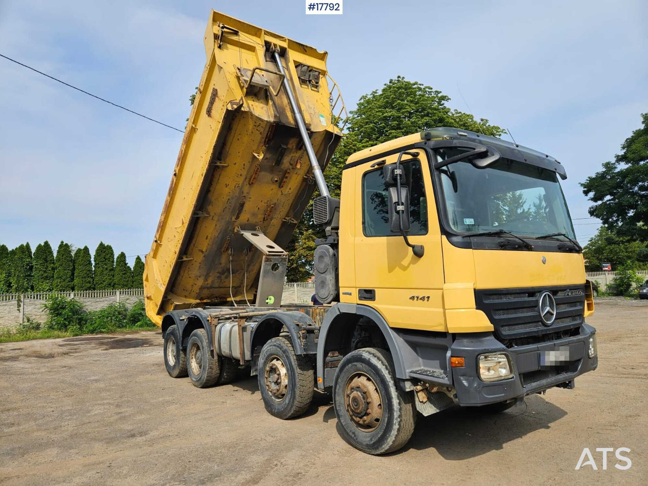 2008 Mercedes-Benz Actros 4141 - Tipper: picture 2 2008 Mercedes-Benz Actros 4141 - Tipper: picture 2