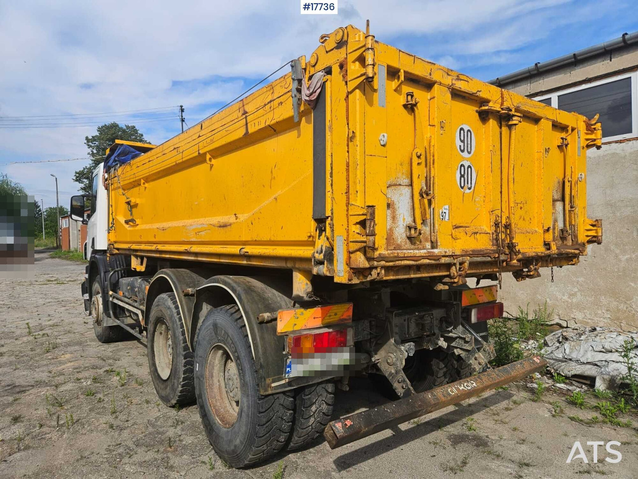 Tipper 2008 Scania P 380: picture 10