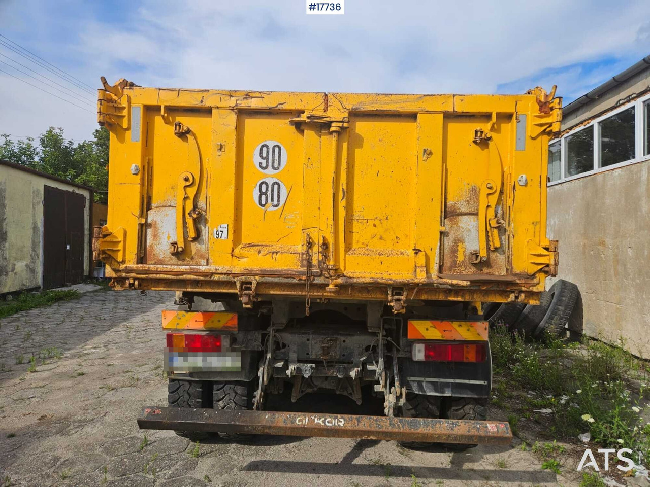 Tipper 2008 Scania P 380: picture 9