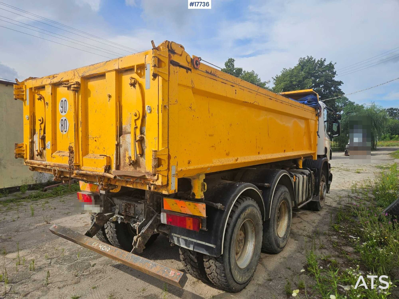 Tipper 2008 Scania P 380: picture 8