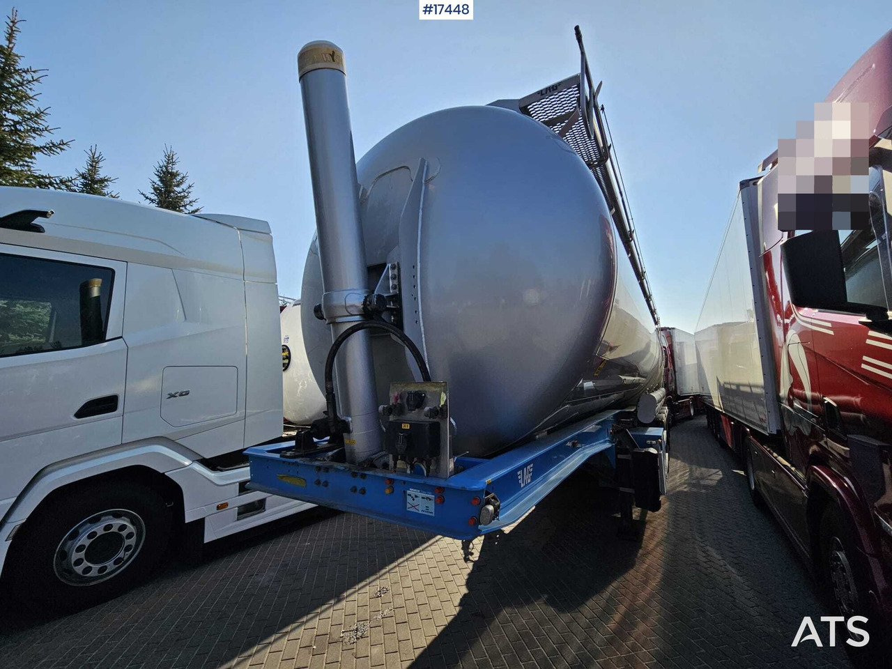 2018 Lag 0-3-TI silos do materiałów sypkich - Silo semi-trailer: picture 1 2018 Lag 0-3-TI silos do materiałów sypkich - Silo semi-trailer: picture 1
