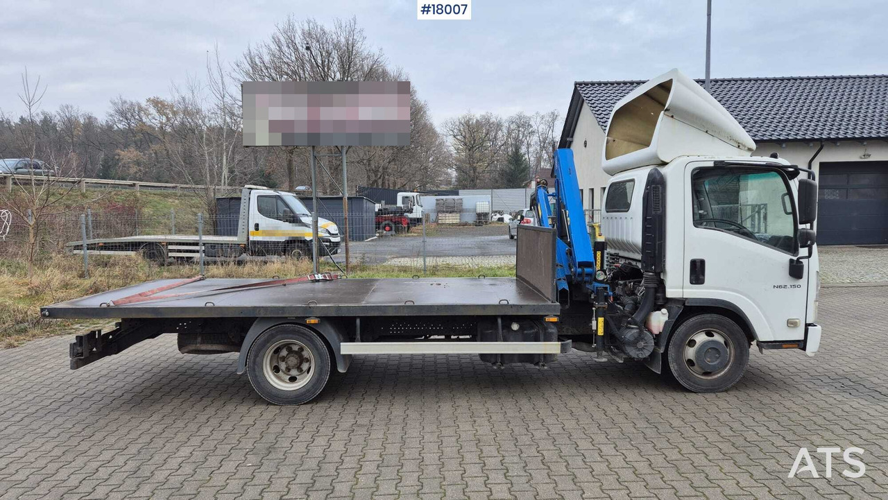 Car ISUZU N2R (2013) platform with HDS DN 4.0/2 (2021) - Dropside/ Flatbed truck, Crane truck: picture 5 Car ISUZU N2R (2013) platform with HDS DN 4.0/2 (2021) - Dropside/ Flatbed truck, Crane truck: picture 5