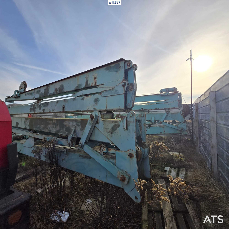Construction crane CATTANEO CM61R (NO ENGINE) - Crane: picture 5 Construction crane CATTANEO CM61R (NO ENGINE) - Crane: picture 5