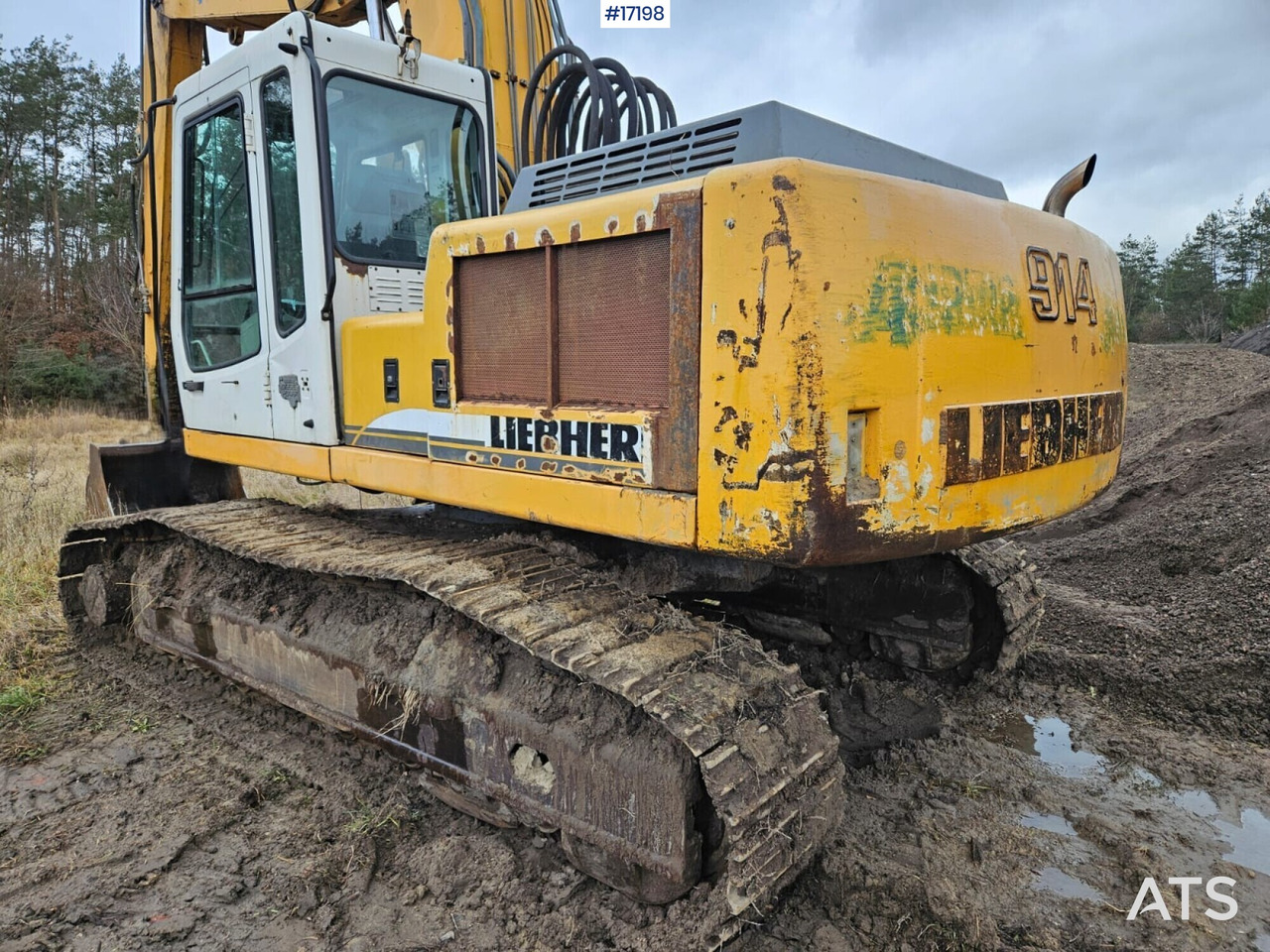Crawler excavator Excavator LIEBHERR R914 B HD S L Litronic (2004): picture 8
